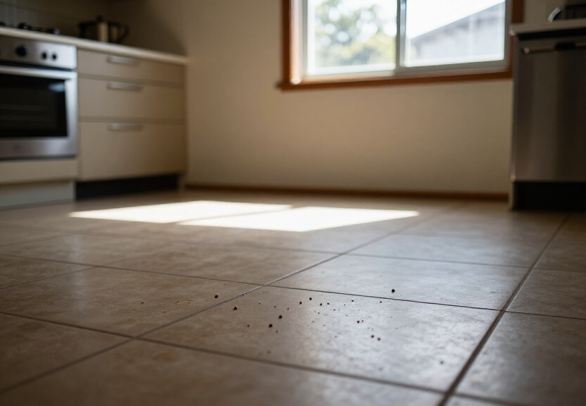 Clean storage area after rodent removal
